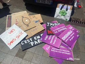 marche contre les violences sexistes à Saint-Denis