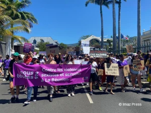 marche contre les violences sexistes à Saint-Denis