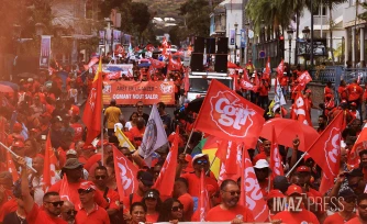 Saint-Denis - Manifestation contre la réforme des retraites