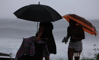approche du cyclone Garance 