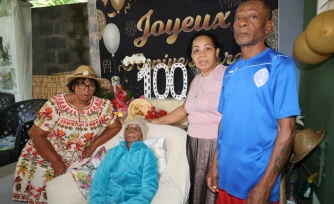 Saint-Pierre : Clotilde Paitre célèbre ses 100 ans