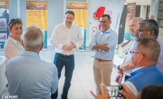 Visite d'une délégation d'action logement 