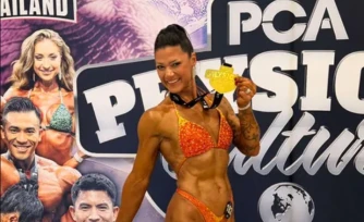 Bodybuilding : l'Alsaco-Réunionnaise Laurence Diss décroche le titre sur la scène du Bangkok Showdown
