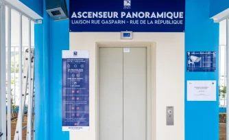 Ascenseur bas de la rivière
