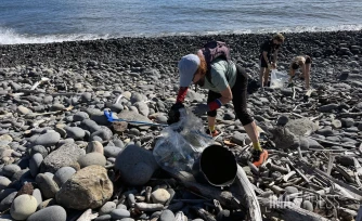 Sainte-Marie : plus d'une cinquantaine de bénévoles mobilisés pour nettoyer le littoral