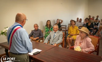 Le Port : 70 ans de mariage pour le couple Pausé, un exemple d'amour 