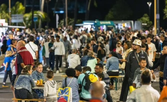 Saint-Denis : le marché de nuit a attiré de nombreux visiteurs au Barachois