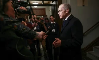 Mark Carney à Ottawa, le 11 février 2026 ( AFP / Dave Chan )