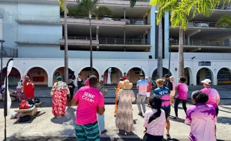 Saint-Denis : dans les quartier, la danse pour créer du lien et parler du cancer du sein