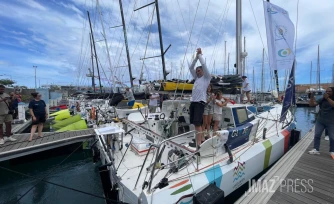 Arrivée bateau Freedom Globe40