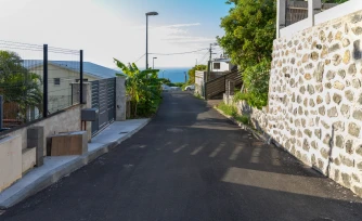 fin des travaux au chemin de palmas et des tamarins Ă la montage