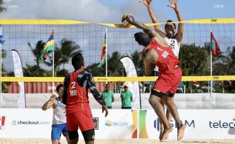 jeux des iles, beach volley