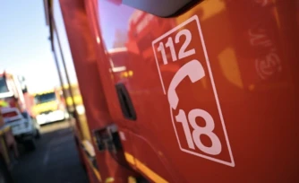Un incendie d'une maison fait trois morts dont deux enfants mardi Ă Attiches (Nord) ( AFP / Lou Benoist )