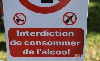 Interdiction de consommer de l'alcool 