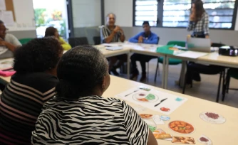 Saint-Pierre : retour en images sur les ateliers "Bien manger"