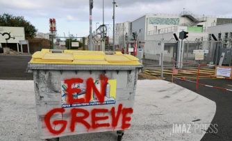greve EDF de la centrale du Port 