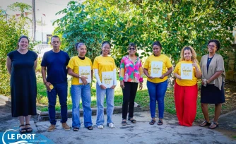 Le Port : service civique, 4 jeunes s'engagent auprÚs des aßnés