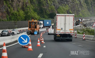 Fytia - Fortes pluies dans l'ouest - route du littoral basculée