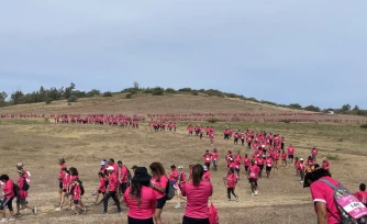 Odysséa : la vague rose déferle dans la forêt de l'Etang-Salé contre le cancer du sein