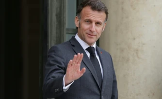 Le président Emmanuel Macron le 24 mars 2026 à l'Elysée, à Paris