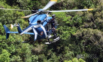 Crash dans le Cirque de Salazie