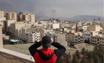 Ce dimanche soir, Dubaï a de nouveau été frappé par l'Iran. AFP/FADEL SENNA