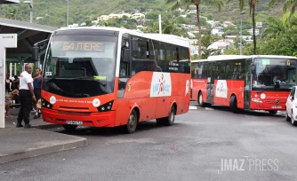 réseaux kar'ouest à la gare routière de saint-paul