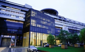 Bâtiment du ministère de l'Economie et des Finances (Bercy), Paris, le 9 janvier 2025
