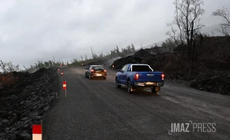 Route des laves : le brise-roche s'attaque à la lave refroidie, les travaux de reconstruction de la RN2 démarrent ce lundi 