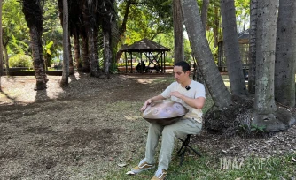 christophe joueur de Handpan
