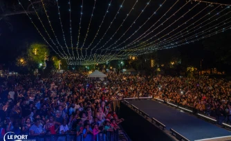 Inauguration illuminations au Port