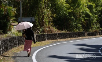 balade avec parasol