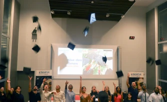 Cérémonie remise des diplômes à Esiroi