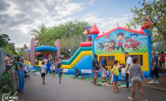 Le Port : structures gonflables