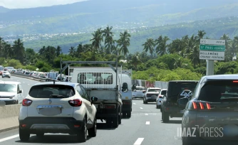 embouteillage viaduc saint-paul vers le nord 