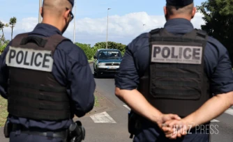 controle routier par la police nationale au Barachois
