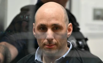 Cedric Jubillar, à l'ouverture de son procès à Albi (Tarn), le 23 septembre 2025