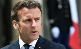Le président Emmanuel Macron à l'Elysée, le 7 juin 2022 à Paris