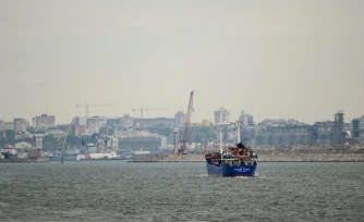 L'entrée du port de Constanta, en Roumanie, le 18 mai 2026