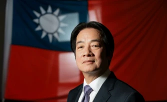Le président taïwanais Lai Ching-te lors d'un entretien avec l'AFP à Taipei, le 10 février 2026