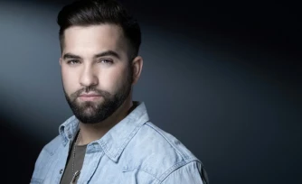 Kendji Girac, le 22 mars 2021, à Paris