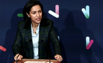 La haute-commissaire Ă l'Enfance, Sarah El HaĂŻry, Ă Paris le 23 novembre 2025