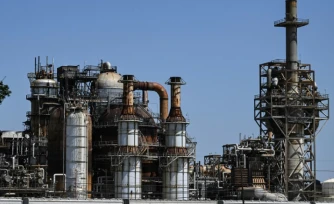 Une raffinerie de pétrole, à Houston (Texas), le 8 septembre 2025