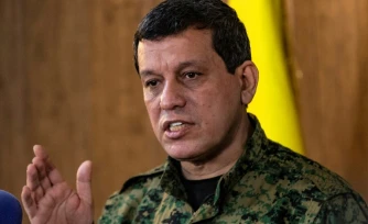 Le commandant en chef des Forces démocratiques syriennes (FDS), Mazloum Abdi, à Hassaké, ville du nord-est de la Syrie, le 6 décembre 2024