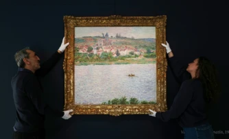 Le tableau "Vétheuil, Effet du Matin" (1901) le 9 avril 2026 à Paris