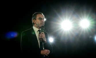 Bruno Retailleau (LR) au 59e congrès du syndicat des Jeunes agriculteurs, à Bourg-en-Bresse, le 4 juin 2026