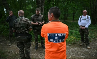 Des gendarmes et chasseurs participent aux recherches de la collégienne Lyhanna disparue depuis le 29 mai, le 3 juin 2026 près de Goutz, dans le Gers