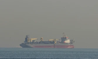 Un pétrolier au large de Dubai, le 1er mars 2026