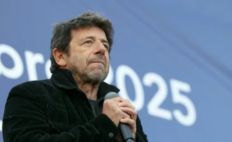 Le chanteur Patrick Bruel le 7 octobre 2023