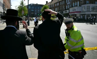 Dans le quartier londonien de Golders Green, le 29 avril 2026